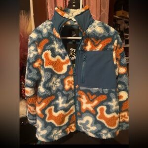 Nwt Art class Sherpa zip up